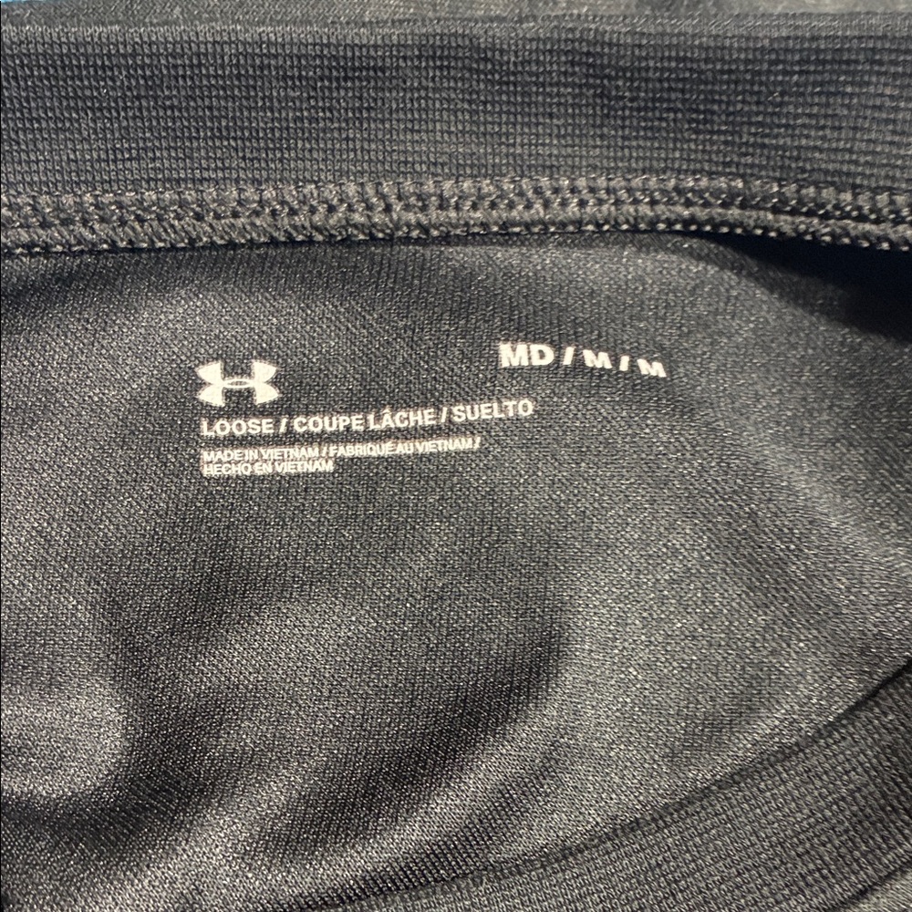 U.S. Army Pride- Black Long Sleeve Top with Yellow Logo and Cute Back Detail - Picture 6 of 12